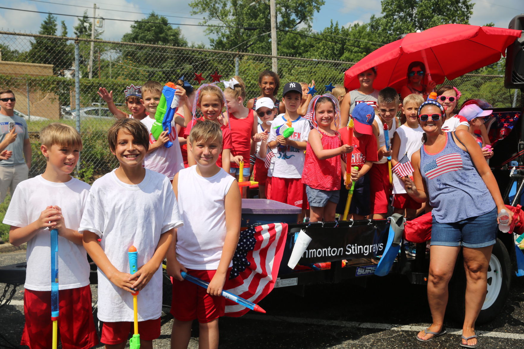 Hammonton's annual Fourth of July parade 2019 along Bellevue Avenue.